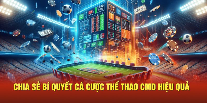 Chia sẻ bí quyết cá cược thể thao CMD hiệu quả